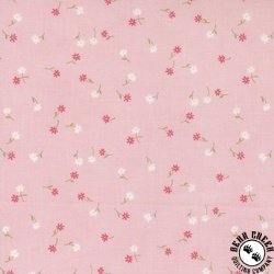 Moda Kindness Fluttering Flowers Pink Glass Moda Kindness Fluttering Flowers Pink Glass