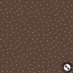 Maywood Studio Kimberbell Basics Tiny Dots Brown/White