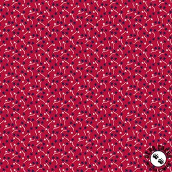 Andover Fabrics Tradition Calico Stars Red