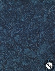 Wilmington Prints Del Mar Batiks Pins and Needles Navy