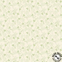 Andover Fabrics Little Clover Fizz White Andover Fabrics Little Clover Fizz White