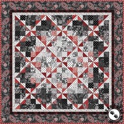 Black White and Current III Free Quilt Pattern Black White and Current III Free Quilt Pattern