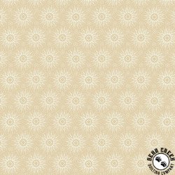Andover Fabrics Latte Sun Burst Cream Andover Fabrics Latte Sun Burst Cream
