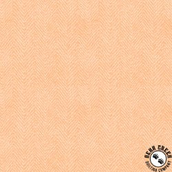 Maywood Studio Little Lambies Woolies Flannel Herringbone Orange