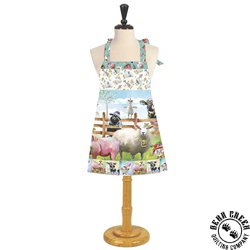 Welcome to the Funny Farm Free Apron Pattern