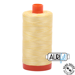 Aurifil Variegated Thread Lemon Ice