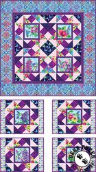 Hummingbird Heaven Free Table Set Pattern