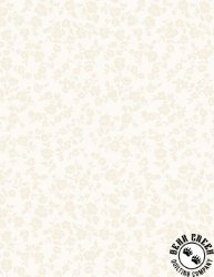 Wilmington Prints Essentials Garden Whispers Small Floral Cream