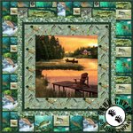 Lakeside Reflections Free Quilt Pattern by SPX Fabrics