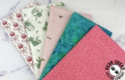 5 Yard Fabric Bundle - KITTY CHRISTMAS