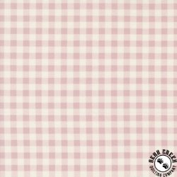 Moda Cottage Charm Gingham Checks and Plaids Fading Rose