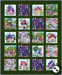 Down the Fairy Path Show Off Quilt Free Quilt Pattern