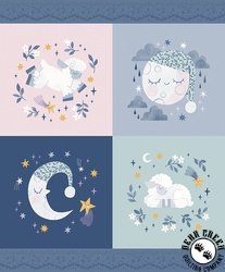 Riley Blake Designs Twinkle Little Star Warm Hugs Panel Riley Blake Designs Twinkle Little Star Warm Hugs Panel
