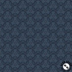 Marcus Fabrics Sturbridge Village Charm Geo Blue