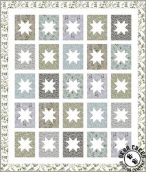 Midsummer Ink Star Free Quilt Pattern