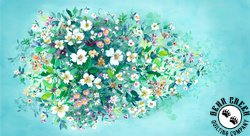 Michael Miller Fabrics Flower Lake Panel