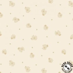 Marcus Fabrics Woolly Whims Sheepies Cream Marcus Fabrics Woolly Whims Sheepies Cream