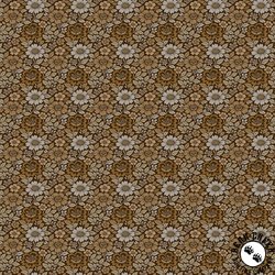 Andover Fabrics Night Blooms Gloam Cocoa
