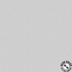 Lewis and Irene Fabrics Tiny Tonals Tiny Dotty Floral Grey on Grey