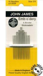 John James Needles - Embroidery - 3/9 John James Needles - Embroidery - 3/9