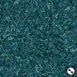 QT Fabrics Deep Sea Dazzle Waves Texture Teal QT Fabrics Deep Sea Dazzle Waves Texture Teal