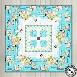 Burr the Polar Bear - Polar Bear Party Free Quilt Pattern Burr the Polar Bear - Polar Bear Party Free Quilt Pattern