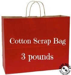 Variety 3 Pound Cotton Scrap Bag - LIMIT 1 PER ORDER