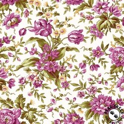 Maywood Studio Veranda Focal Floral Cream