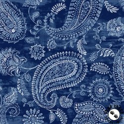 P&B Textiles Bohemia 108 Inch Wide Backing Fabric Navy