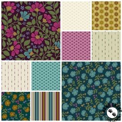 Lush Fat Quarter Fabric Bundle