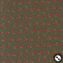 Moda A Vintage Christmas Cactus Green Moda A Vintage Christmas Cactus Green