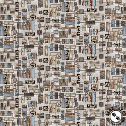 Studio E Fabric Out of the Woodwork Wood Burn Art Wall Mist Studio E Fabric Out of the Woodwork Wood Burn Art Wall Mist