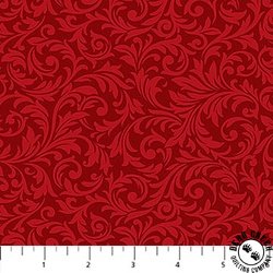 Northcott Holiday Joy Scroll Red Northcott Holiday Joy Scroll Red