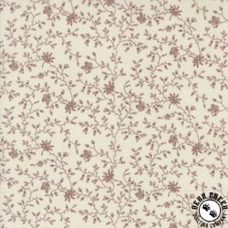 Moda Vintage Linens Lavender Fields Papillion Bramble Porcelain/Plum Moda Vintage Linens Lavender Fields Papillion Bramble Porcelain/Plum