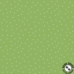 Maywood Studio Kimberbell Basics Tiny Dots Green/White