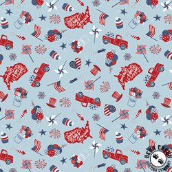 Riley Blake Designs Stars and Stripes Forever Main Sky