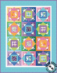 Good Vibrations Free Quilt Pattern