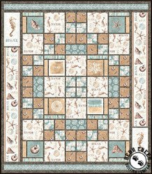 Sand and Sea Free Quilt Pattern by Wilmington Prints