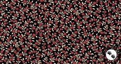 QT Fabrics Oxford Archival Flower Vine Black QT Fabrics Oxford Archival Flower Vine Black