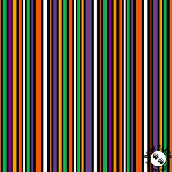 Blank Quilting Spooky Aura Pin Stripes Orange