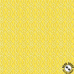 Michael Miller Fabrics Wisteria Lane Trellis Citron