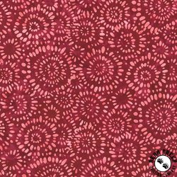 Robert Kaufman Fabrics Artisan Batiks Splash Cranberry