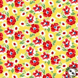 Windham Fabrics Garden Party Petals Yellow