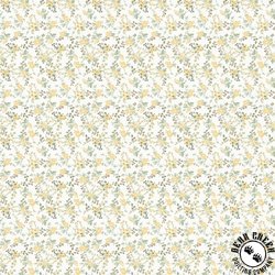 Clothworks Harmony Petite Fleur Dark Butter