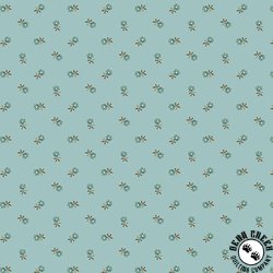 Andover Fabrics Dahlia Pincushion Flower Sky Blue Andover Fabrics Dahlia Pincushion Flower Sky Blue