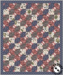 Enchanted Foreset Free Quilt Pattern by Lewis and Irene Fabrics Enchanted Foreset Free Quilt Pattern by Lewis and Irene Fabrics