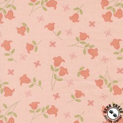 Moda Sunbonnet Embroidered Blooms Pink Moda Sunbonnet Embroidered Blooms Pink