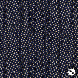 Marcus Fabrics Paula's New Companions Triangles Navy