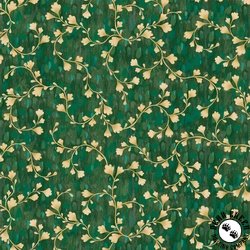 P&B Textiles Vineyard 108 Inch Wide Backing Fabric Vine Scroll Green/Yellow P&B Textiles Vineyard 108 Inch Wide Backing Fabric Vine Scroll Green/Yellow