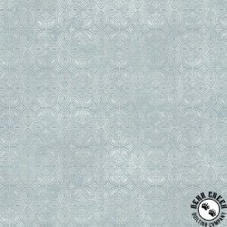P&B Textiles Golden Hour Tiled Geo Soft Blue